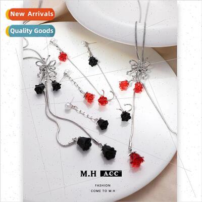 Rose Snakebone Chain Women Fashion Necklace che Delicate Nec