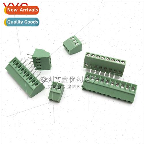 KF128-2P 3 4 5 6 7 8 10P Screw PCB Terminal Block Pch 2.54mm