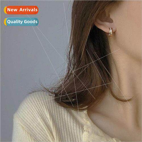 Earrings cross earrings female summer earrings sense earring