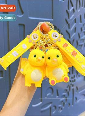 Cute  creative blowing bubbles milk dragon doll cartoon pend