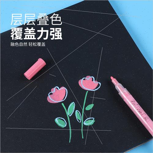 Acrylic Marker Set 1mm Markers Graffi Color Metal WaterproQu图片