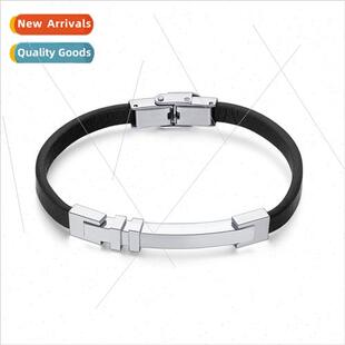 Europe tide men stainless steel bracelet nd vintage men vers