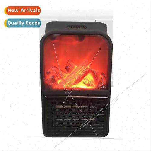Flame Heater Remote Control Heater Mini Office Home Electric