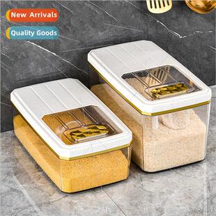 Rice bucket large capacy plastic storage grains cereals stor