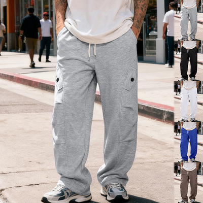 嘻哈高街潮流弯刀运动卫裤