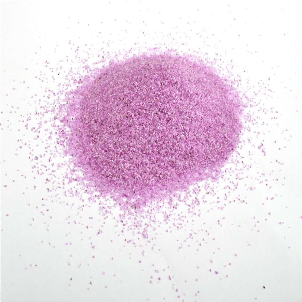 低铬中铬高铬铬刚玉220目320目微粉硬质合金喷砂磨料铬刚玉320#