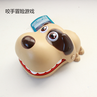 咬手指冒险比赛儿童动物玩具上颚软胶机关咬手指亲子互动桌游