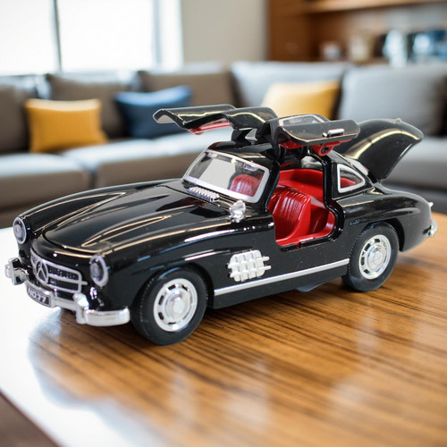 复古老式汽车大奔老爷车车模