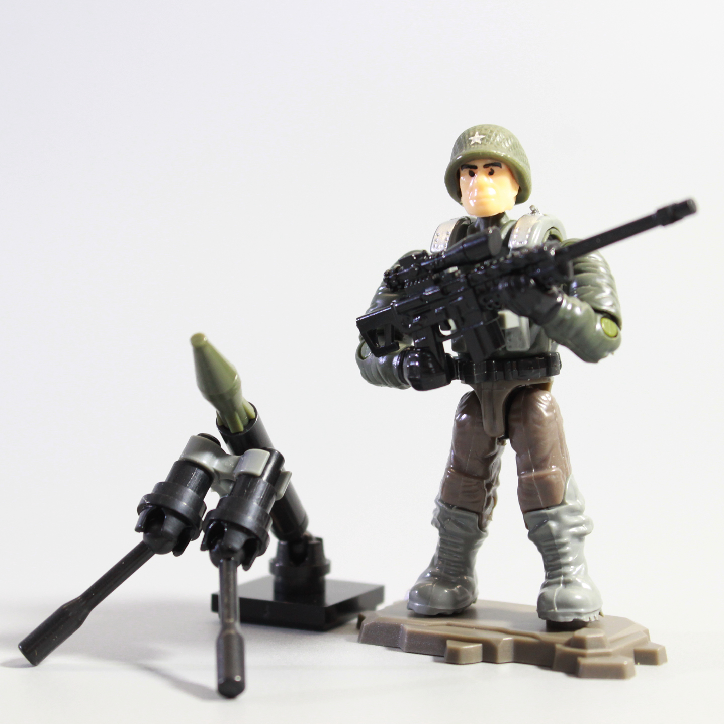 二战复古兵人模型拼装软胶人偶