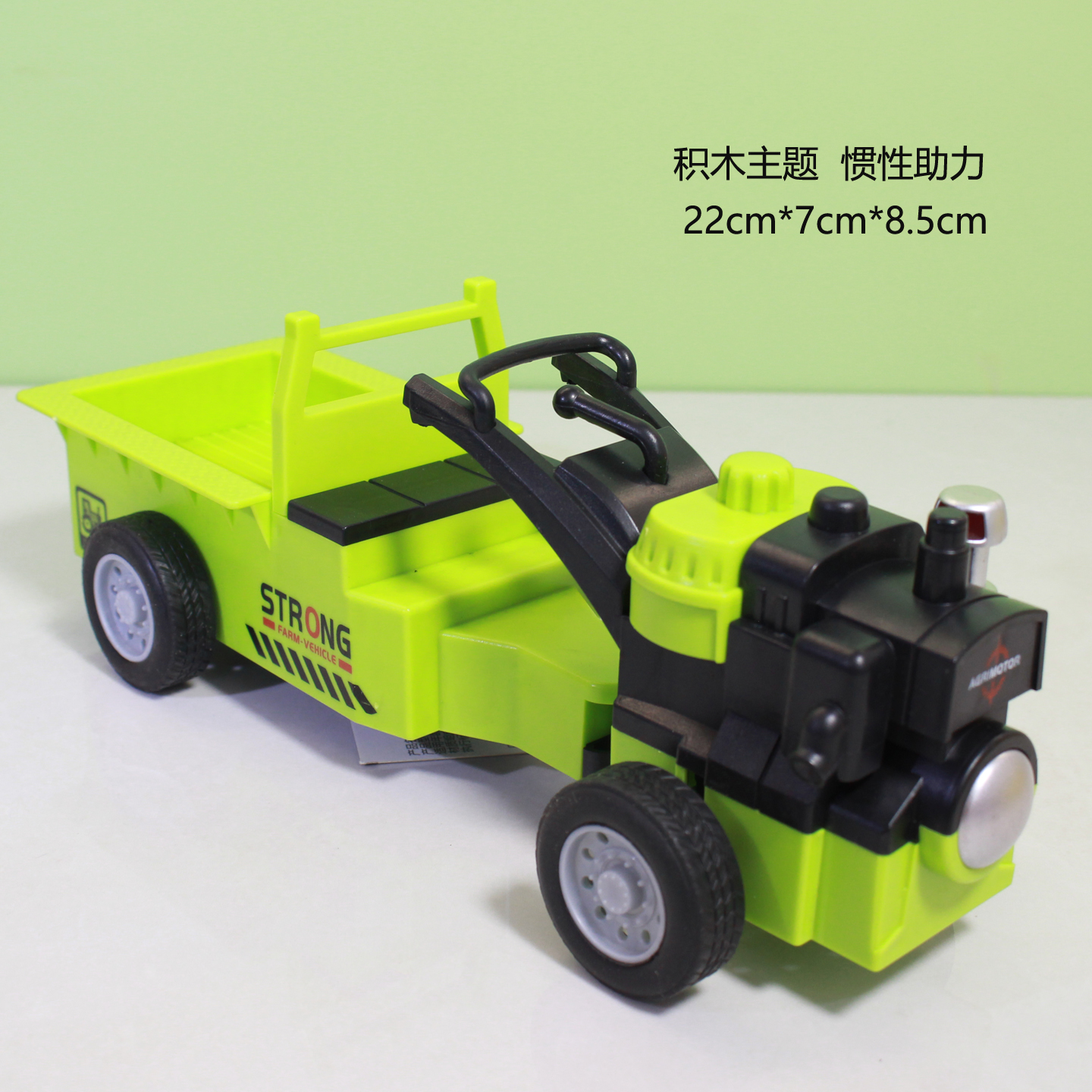 老式农用手扶拖拉机运输牵引车