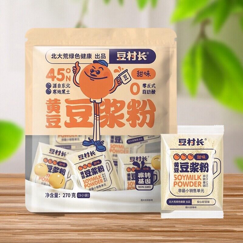 豆村长豆浆粉270g原味甜味