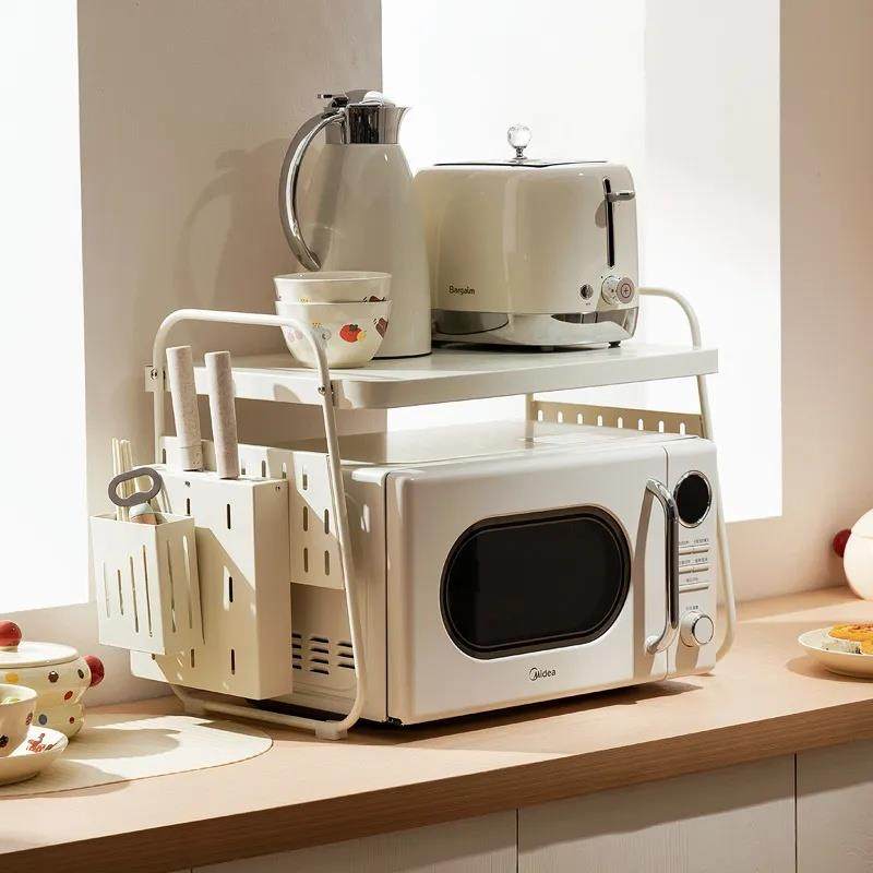 微波炉置物架厨房烤箱架子台面多功能洞洞板家用电饭煲锅电器支架,厨房/烹饪用具,厨房置物架/置物柜/角架,淘宝优惠券,粉丝福利购,淘宝优惠卷