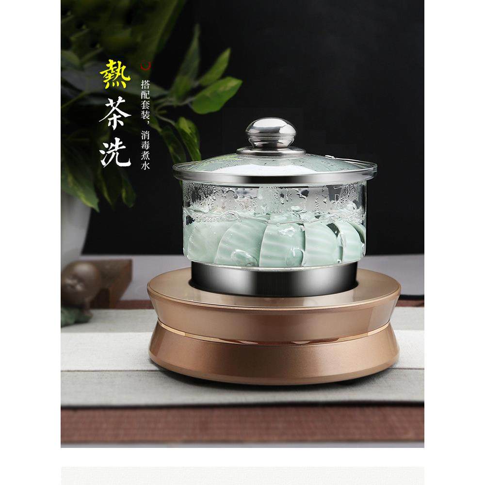 煮杯器茶杯消毒锅家用消毒盆平底电磁炉玻璃锅功夫茶杯洗盆洗杯盆,餐饮具,茶道/零配,淘宝优惠券,粉丝福利购,淘宝优惠卷