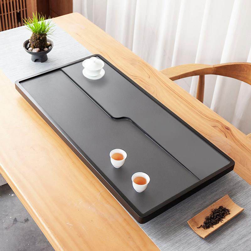 乌金石茶盘家用天然整块排水石头茶台家用简约石板嵌入式定制茶海,餐饮具,茶盘,淘宝优惠券,粉丝福利购,淘宝优惠卷