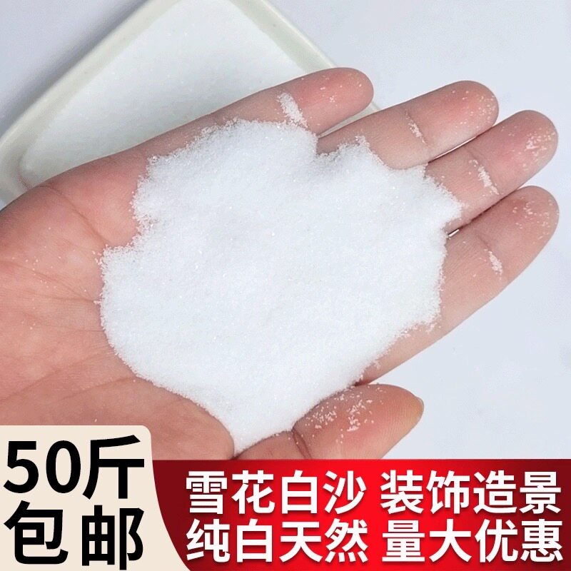 石英砂颗粒枯山水白砂造景细沙酒店垃圾桶灭烟白沙烟灰沙子石英沙