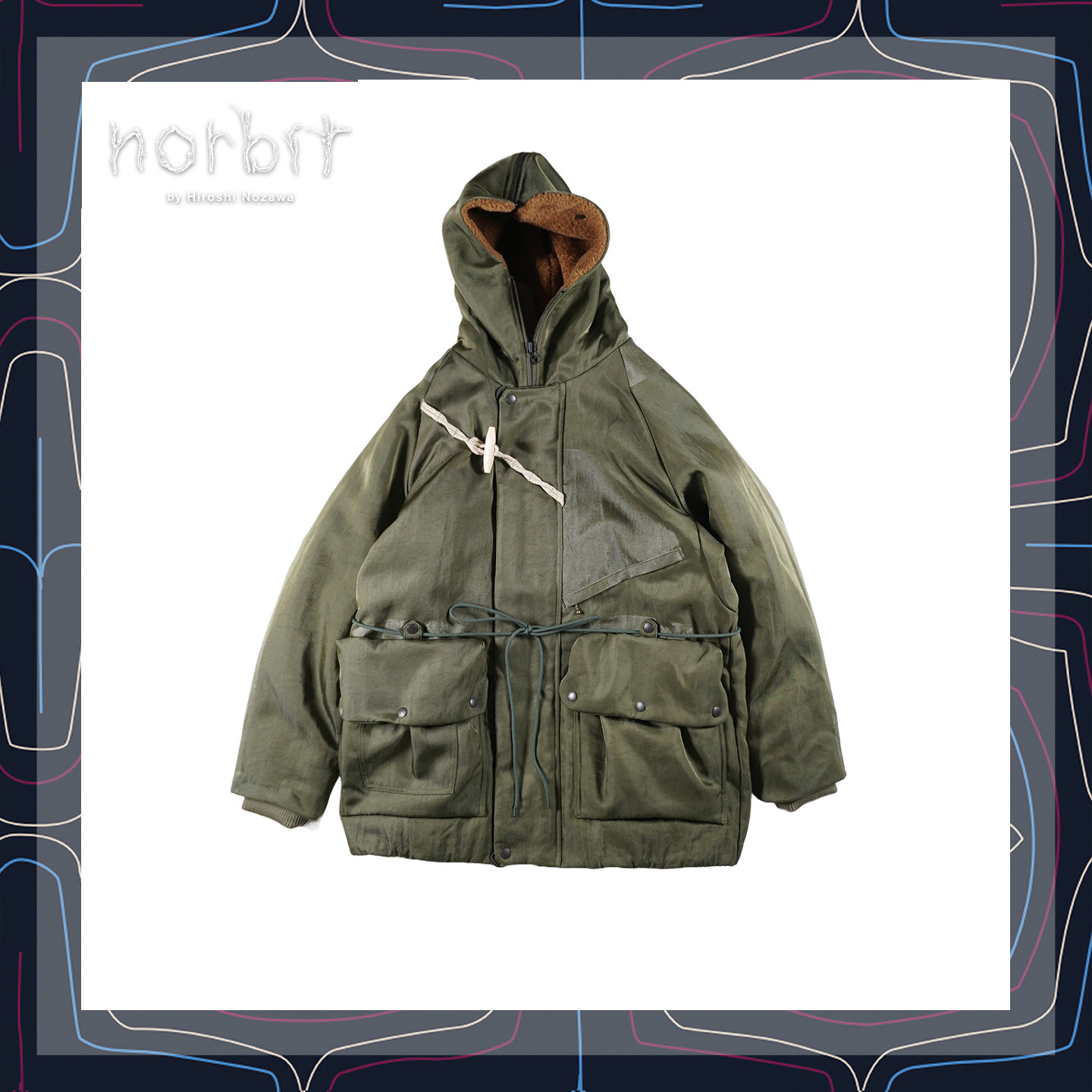 norbitNorbit 3Way Hooded Down Jacket 多穿法兜帽御寒外套