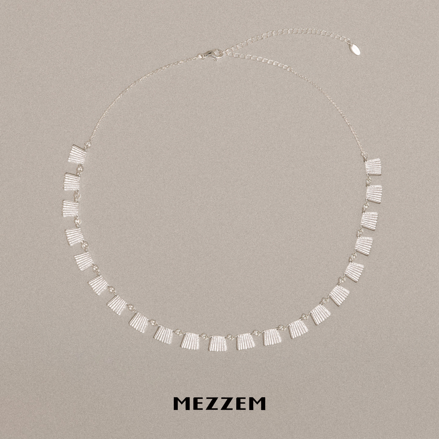 MEZZEM 设计师款中性复古小众锁骨链 时尚个性高级感项链独特礼物