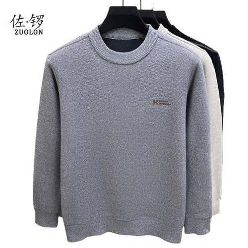 【大美唤专享】佐锣男士加绒针织衫ZLG25993S