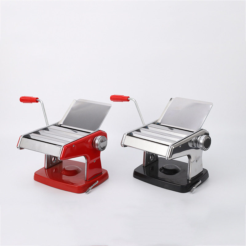 妙媳妇家用三刀面条机小型手动多功能压面机不锈钢擀面饺子皮机