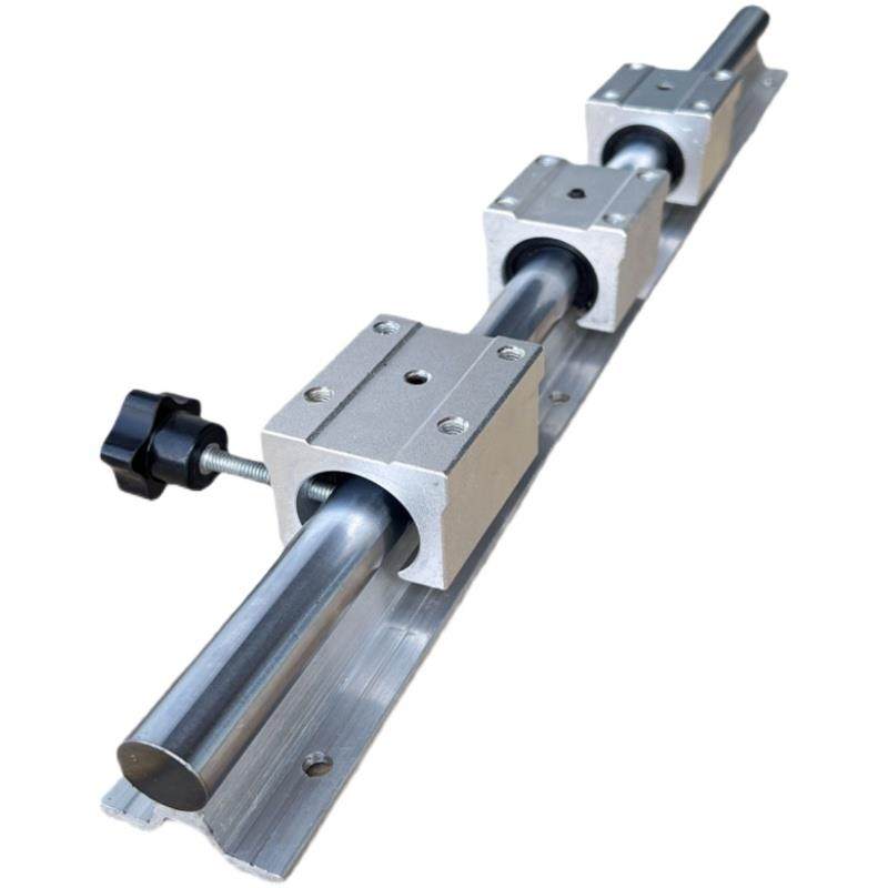 机床新款导轨直线光轴滑台SBR导轨16UU圆柱重型承重滑动移门滑轨