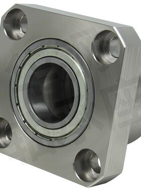 BGSC BFR12固定轴承座3-15/KKD双轴不带卡簧方法兰组件带座轴承