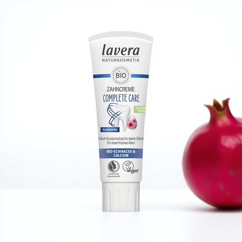 德国lavera有机牙膏去黄牙垢亮白去渍去口臭口气清新原装进口75ml