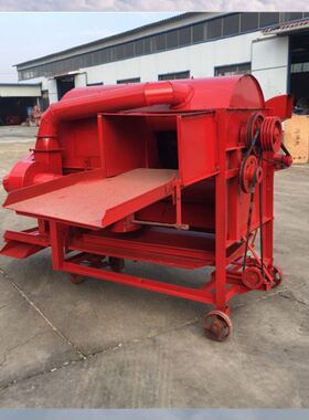 新型全喂入式小麦水稻脱粒机多动力适配稻谷脱粒打谷机