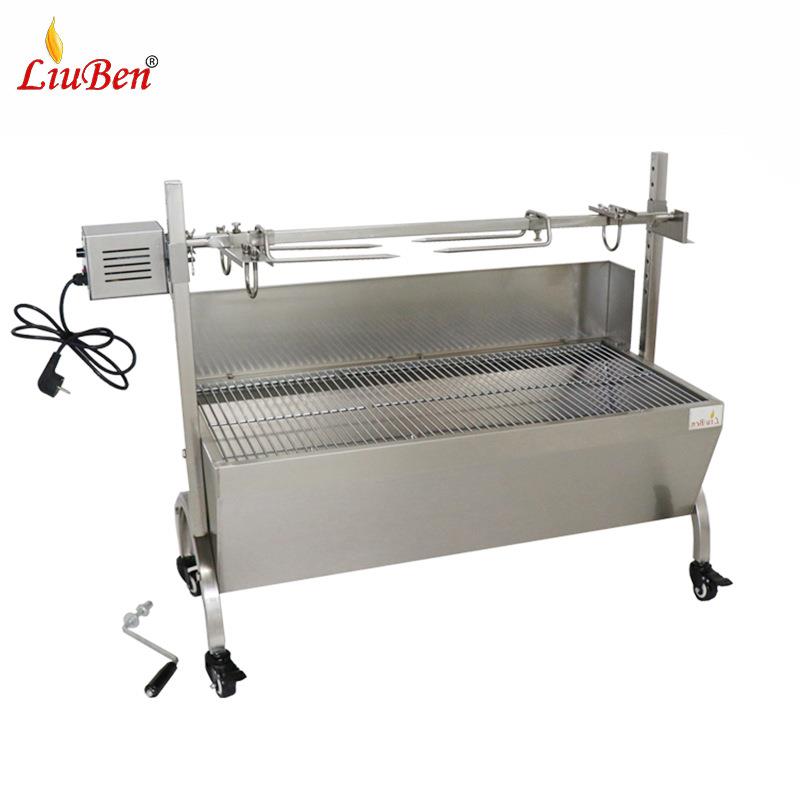 商用自动烧烤炉电动烧烤机手动BBQ户外碳烤炉烤炉野外烧烤架