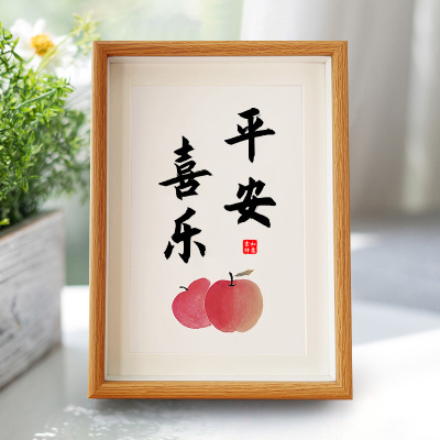 平安喜乐摆件家居饰品客厅酒柜电视柜玄关装饰乔迁新居轻奢高档A3