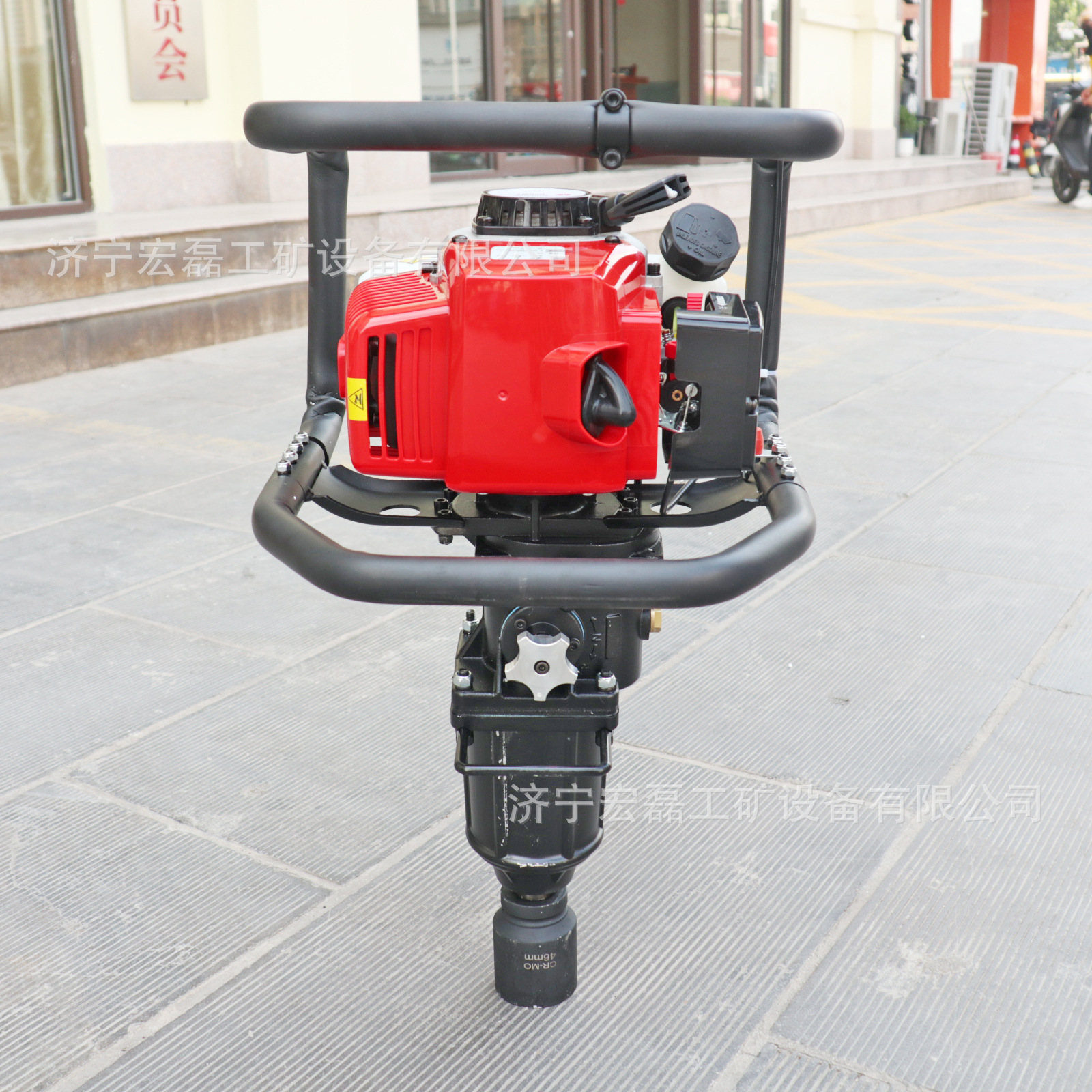 手持式单头内燃螺栓扳手铁路轨枕螺母紧固松紧机NB-550型冲击扳手