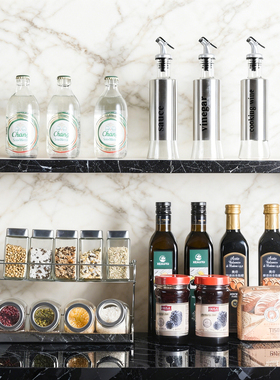 道具面粉上下摆件厨柜装饰品香料油壶样板间展示调味料橄榄油柜房