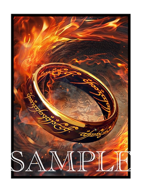 60张 万智牌 指环王 至尊魔戒 游戏卡套适用于宝可梦卡牌和万智牌