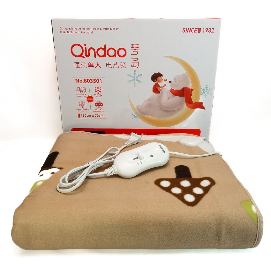 琴岛单人电热毯速热调温180×80