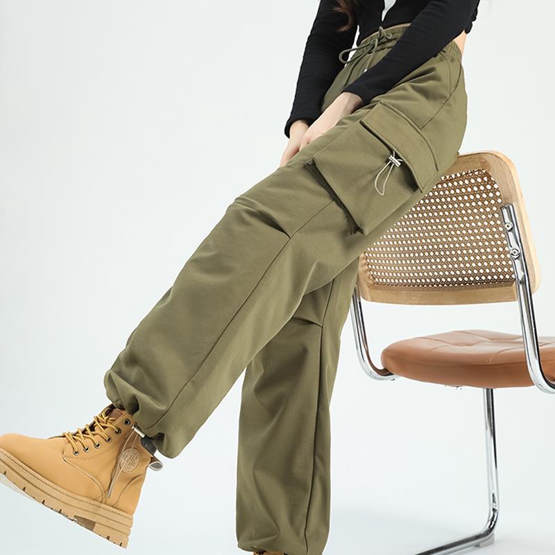 工装羽绒裤女外穿冬季2024新款东北防寒零下40度高端极寒冲锋棉裤