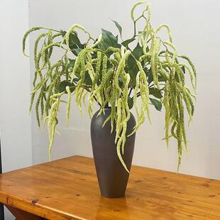 柔丽丝苋科仿真花绿色植物珍珠泪花艺插花家居装饰摄影道具紫藤果