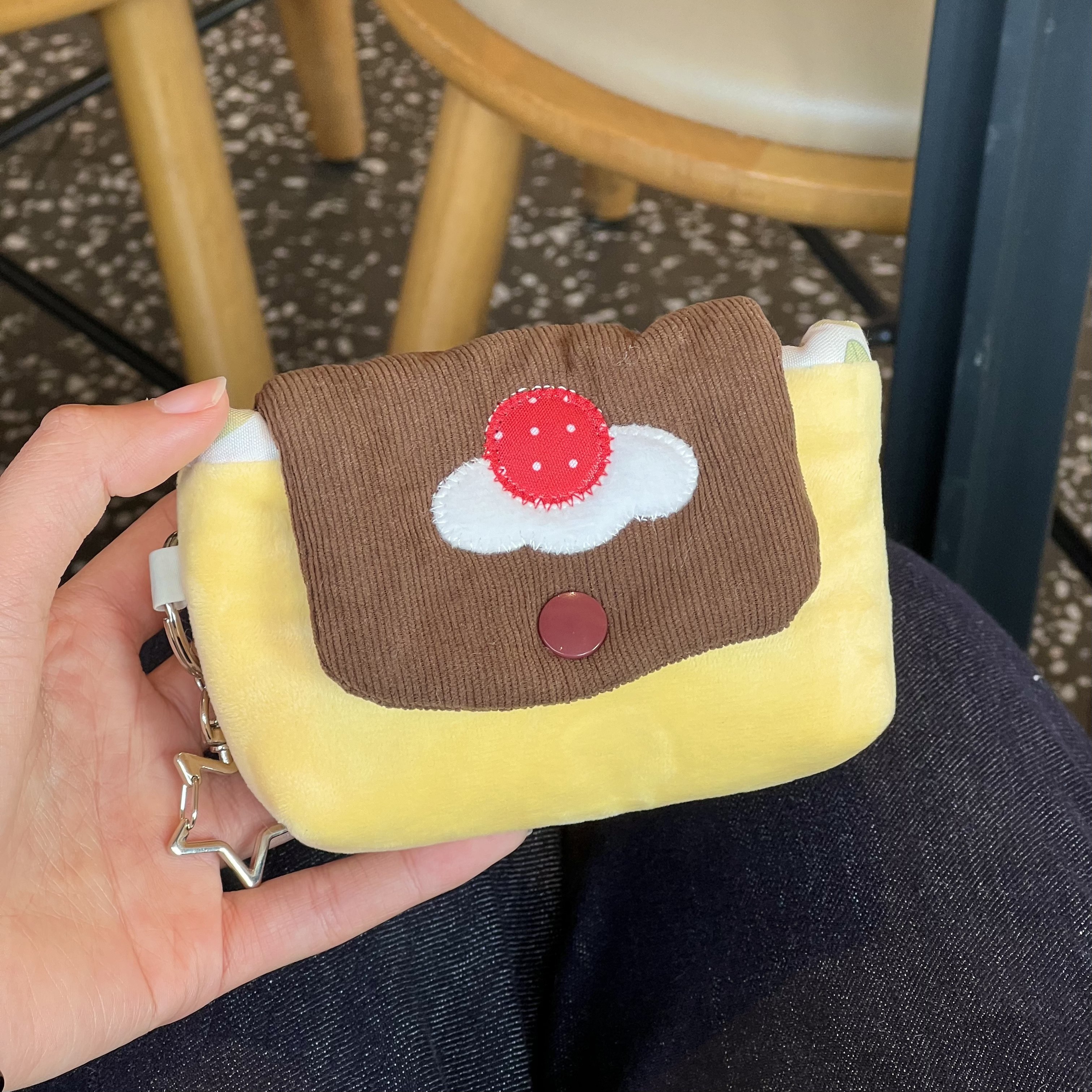 可爱布丁ccd收纳包毛绒古早风相机包高颜值便携零钱包可爱ins卡包,节庆用品/礼品,创意零钱包,淘宝优惠券,粉丝福利购,淘宝优惠卷