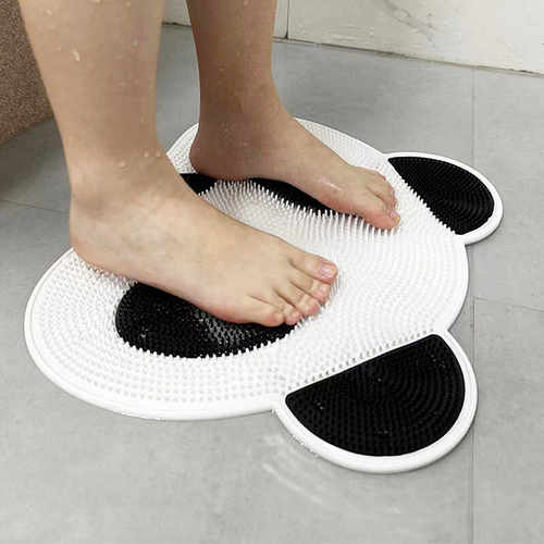 懒人洗澡硅胶搓脚按摩垫搓背神器
