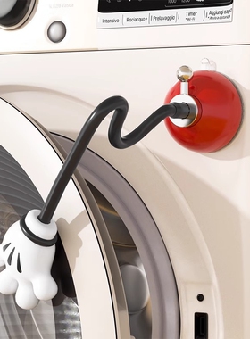 卡通滚筒洗衣机门固定器支撑杆限位器通风家用吸盘挂门挡防关神器