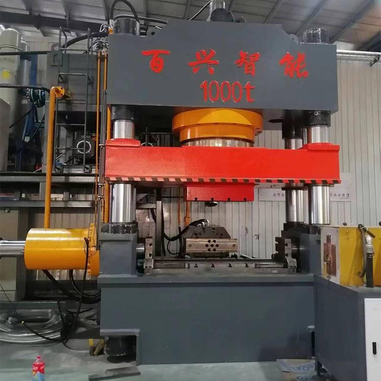 1600吨热锻液压机多向模锻机红冲三通液压机2000吨热模锻油压机