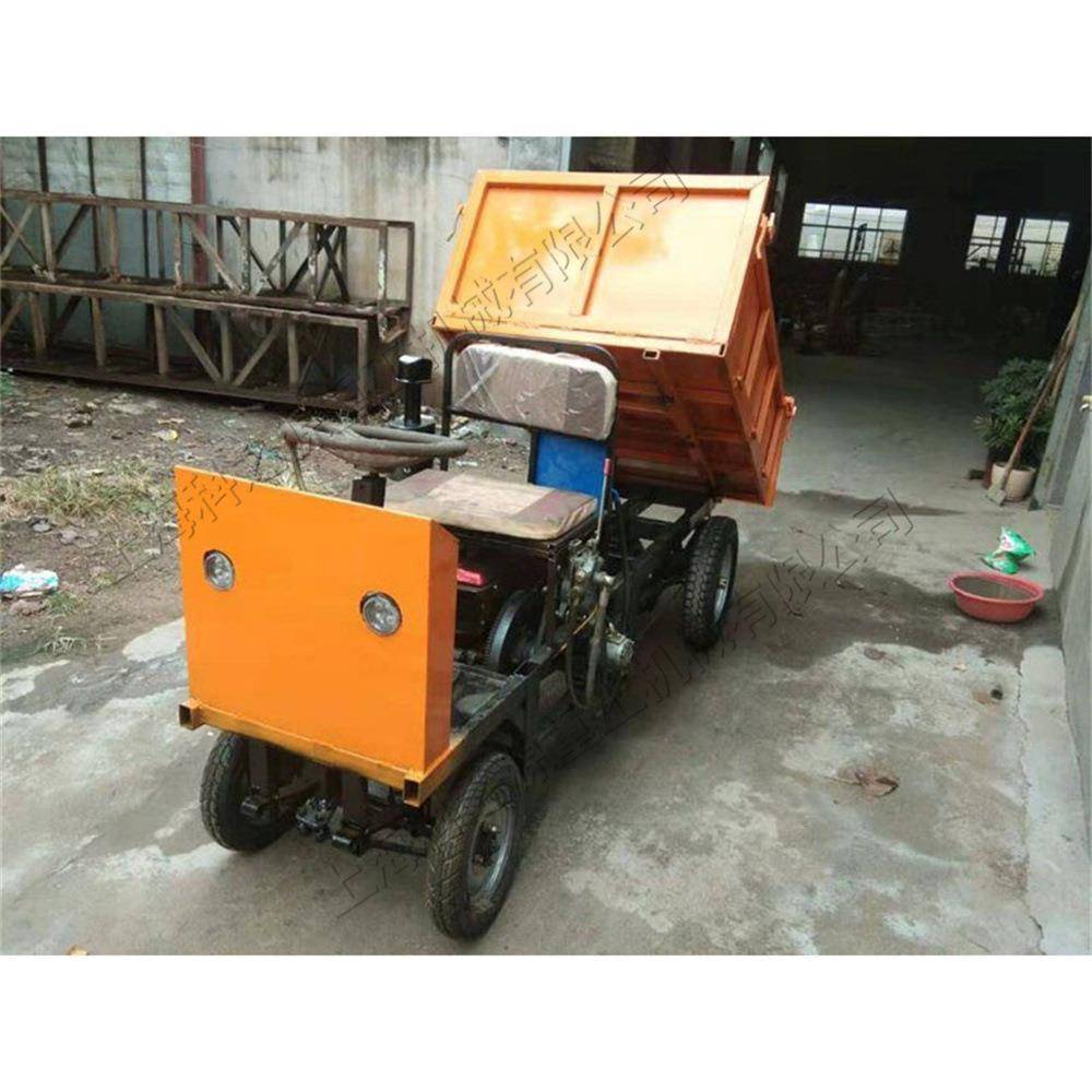 柴油自卸工程小四轮隧道施工拉混凝土装载车矿用货物拉煤运输车