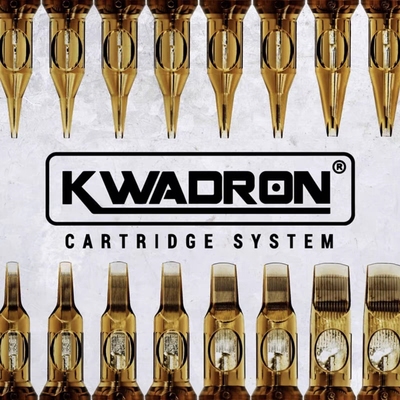 Kwadron中国官方总代理 卡瓦隆精品纹身一体针20支装精品割线圆针