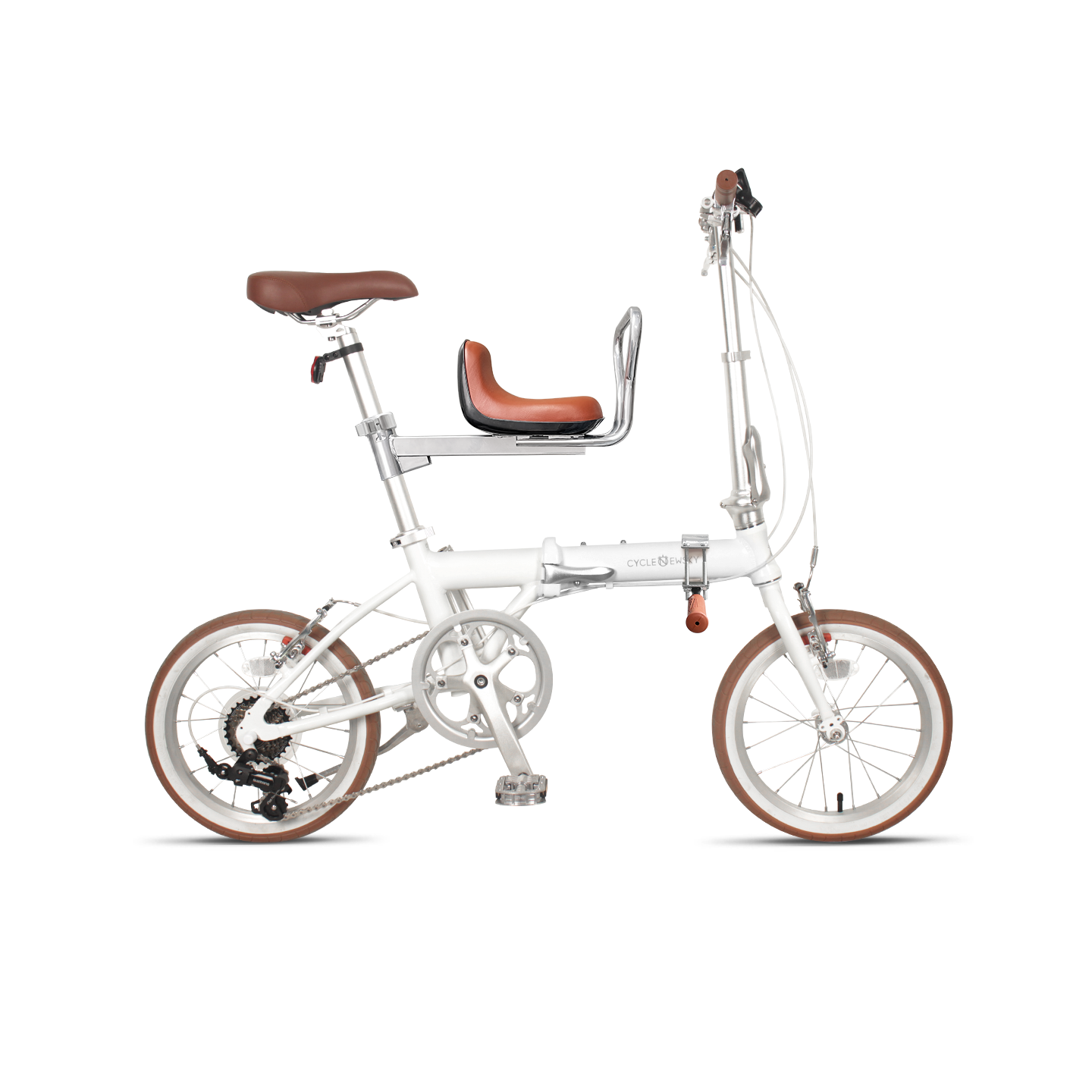 可折叠超轻铝合金遛娃单车