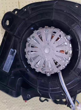 美的滚筒洗衣机原装烘干风机风扇电机法兰盘总成FJ3915