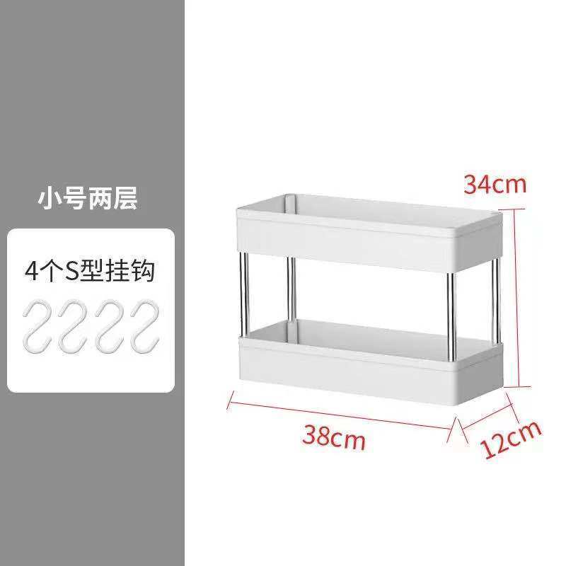 【精选直发】厨房架子浴室置物架卫生间家用收纳落地推车寝室床边高性价比高么？