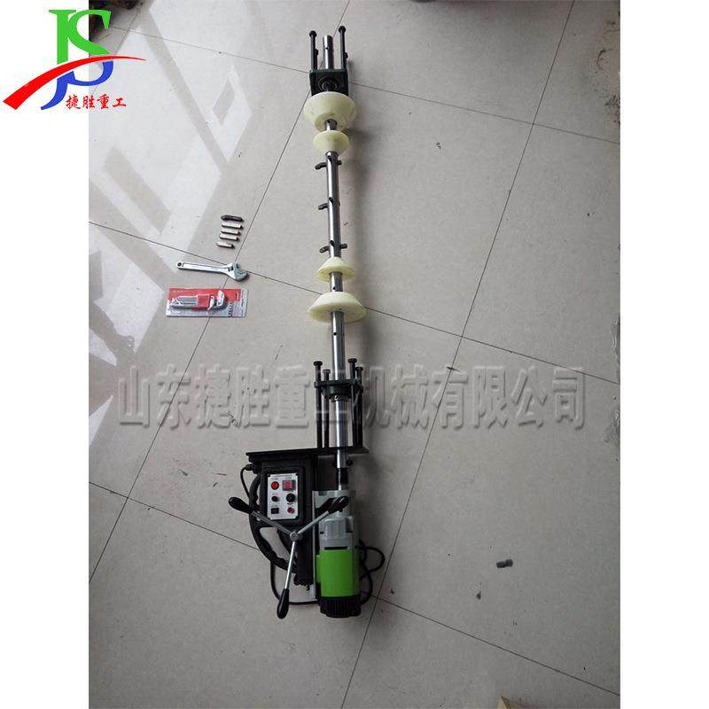 镗工销孔同心孔修补处理镗孔程js-tcj-5机 小型便携式轴镗孔机 挖