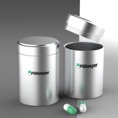 金属高档分装小药瓶【避光】