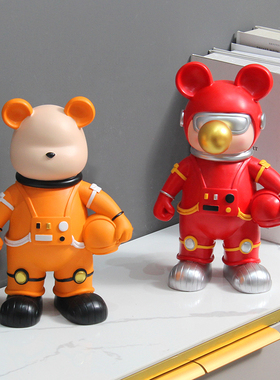 北欧宇航员创意摆件家居客厅酒柜电视柜办公室轻奢高档装饰品礼物