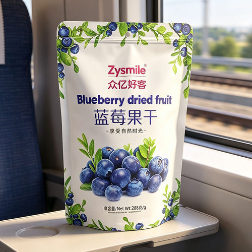 众亿好客高铁同款蓝莓果干无添加