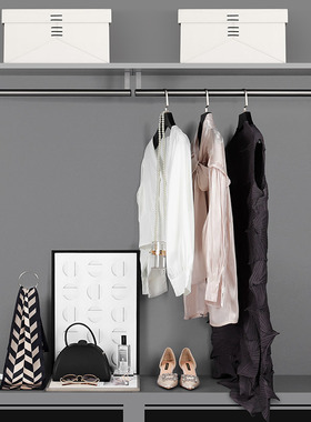 样板房衣帽间软装摆件样板间衣服装饰品售楼部衣柜摆台裙子衣服包