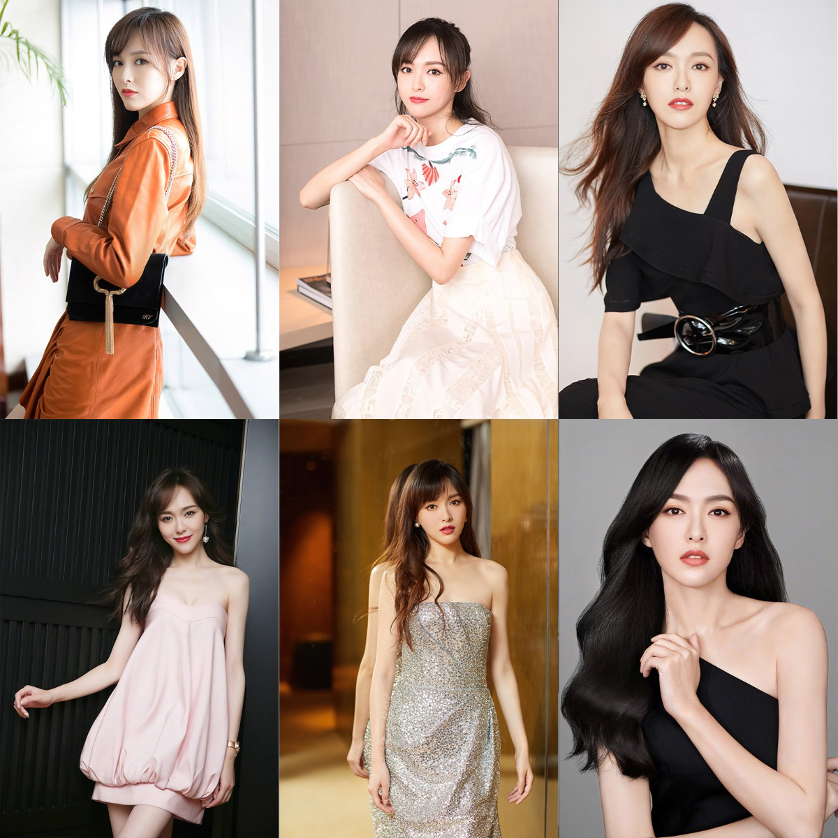 唐嫣明星海报写真人物照片周边宿现代装饰画